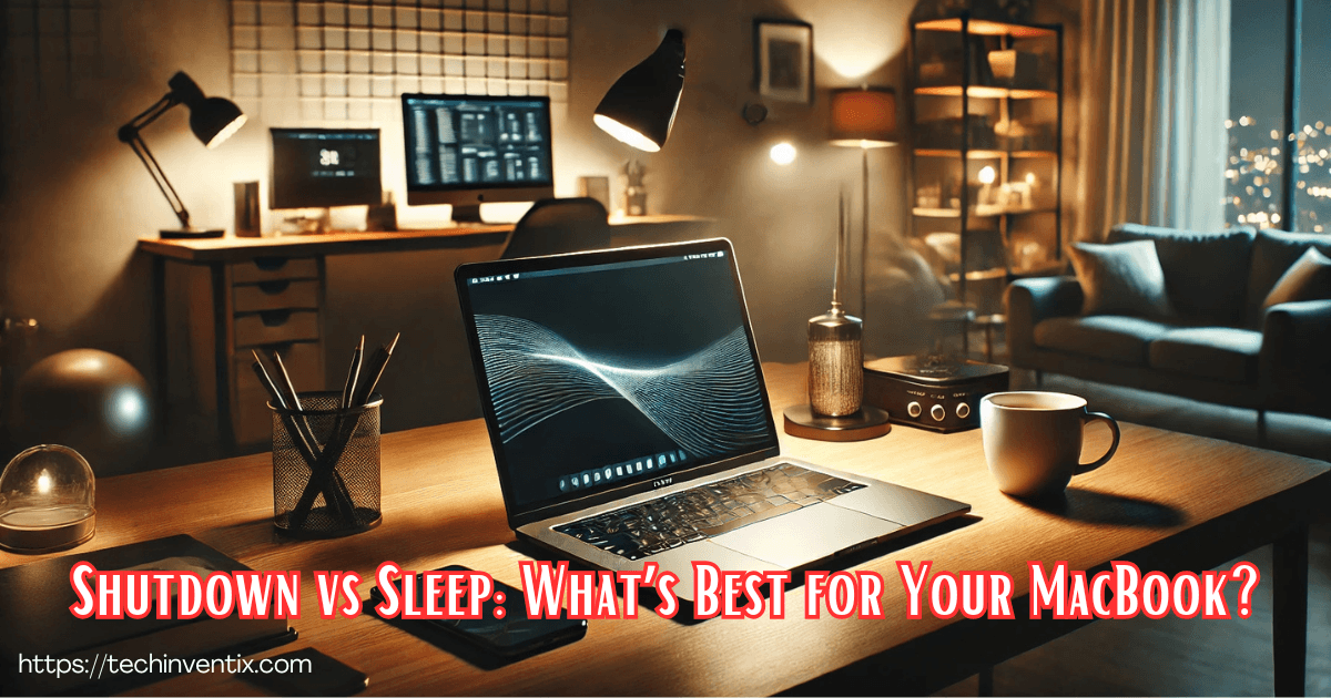 Shutdown vs Sleep What’s Best for Your MacBook